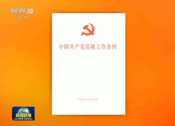 《中国共产党巡视工作条例