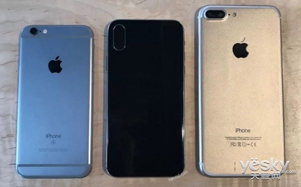 iPhone 8最新对比图:屏幕大小与7 Plus相同|iPh