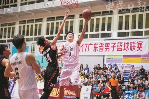 2017年广东省篮球联赛小组赛 东莞农商银行1