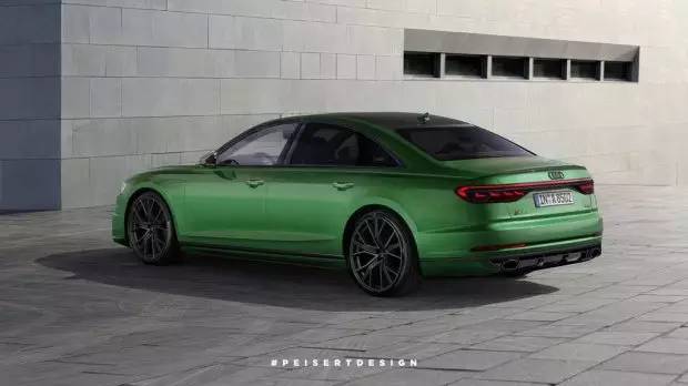 【快餐】你见过暴躁的绅士吗?奥迪RS8假想图曝光!