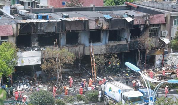 杭州一餐馆燃爆,烧伤爆炸伤事故如何自救和施