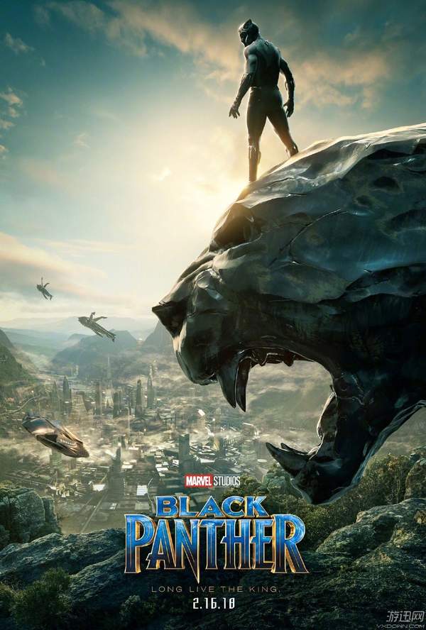 《黑豹》电影新海报公布 黑豹脚踏巨型豹头,霸