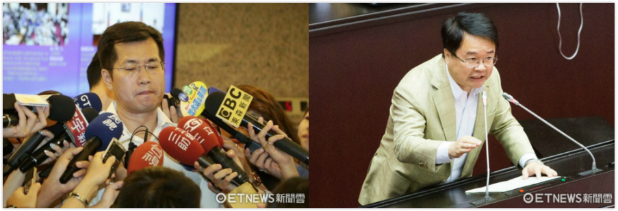 民进党“立委”罗致政、吴秉叡被认为是参选新北市长的人选。（图片来源：台湾东森新闻云）