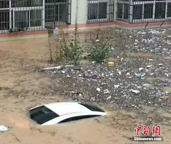 黄河支流无定河发生超历史洪水 陕西榆林超2万人安全转移