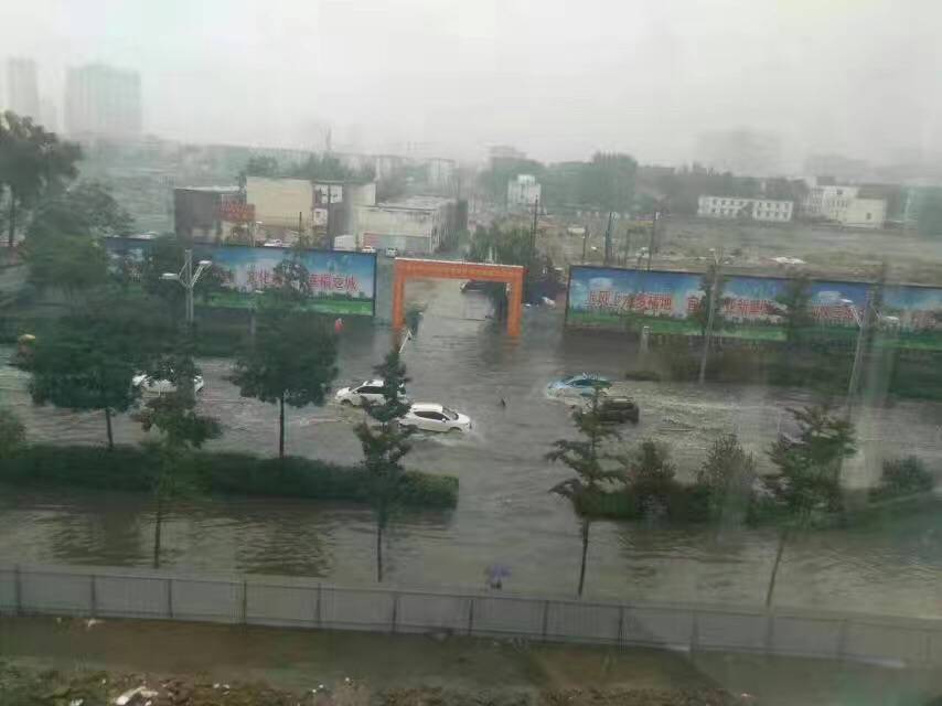 最新权威！太原大南门路段路面塌陷情况报告！本周雨雨雨雨雨！