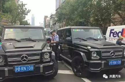 上海惊现“双胞胎”豪车,连警察都分不出来!