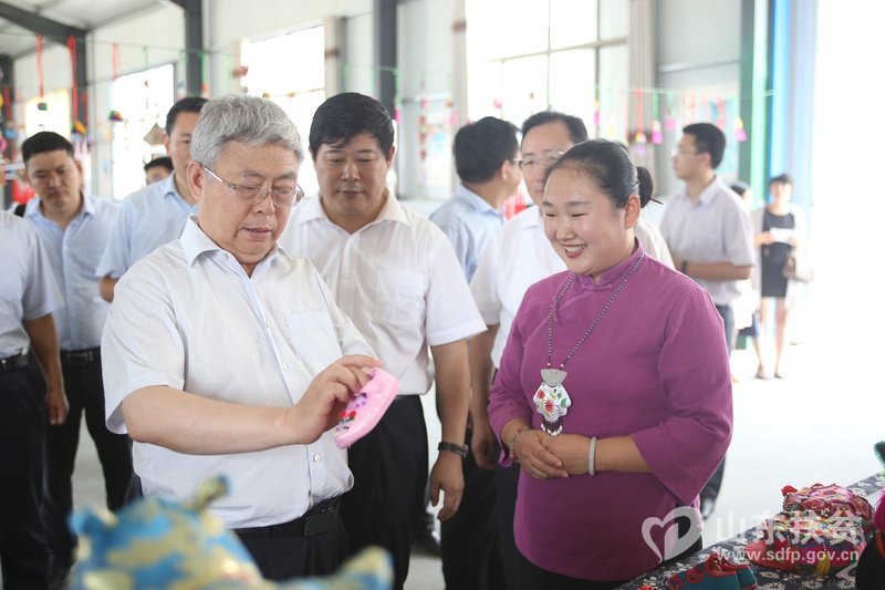 刘永富在山东考察脱贫攻坚工作|刘永富|中央|养老