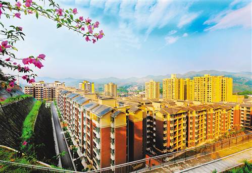 万盛加强采煤沉陷区农村危房安置房建设|安置