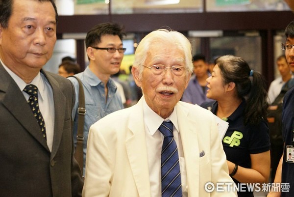  台湾“独派大佬”辜宽敏。（图片来自台湾“东森新闻云”）