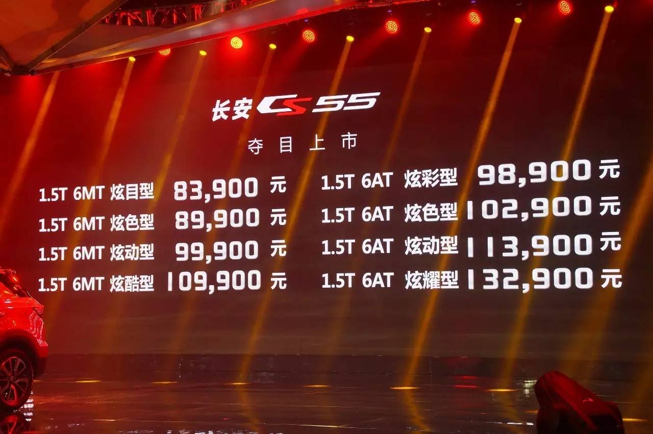 10万内自主SUV超强选择,长安CS55目标是?