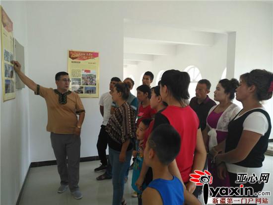 新疆轮台县驻村工作队开展返乡学生 爱家乡 感