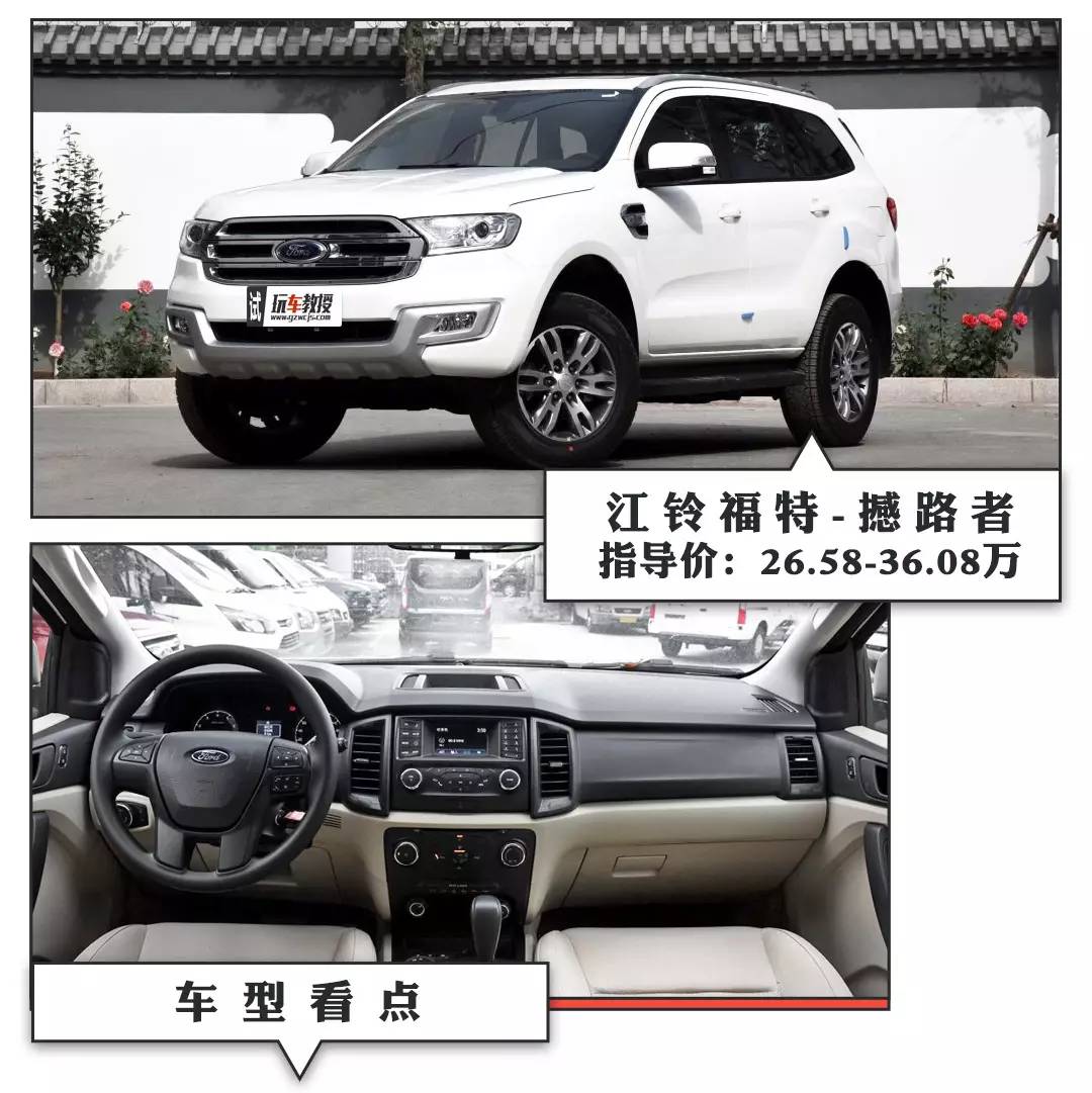 能越野可家用 这几款SUV全能起来不得不服