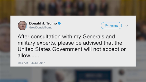 视频 |特朗普推特治国 遭美军将领接连打脸|特朗