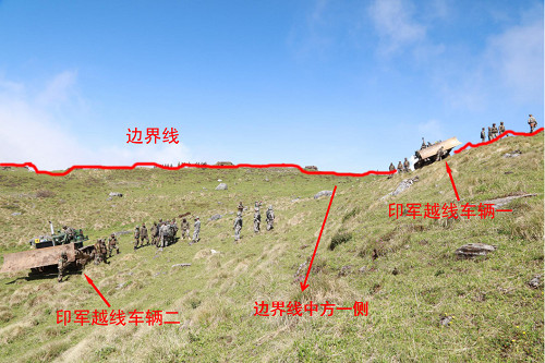  资料图：印军越界