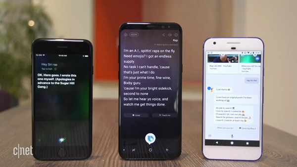 Siri\/谷歌助手\/Bixby对比:哪个手机语音助理最智