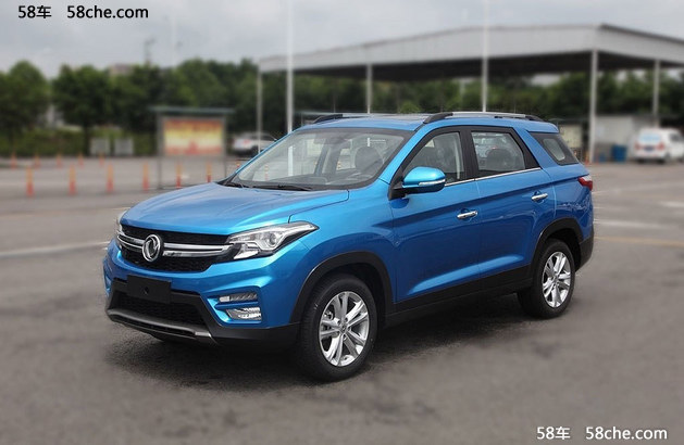 曝东风风光S560内饰谍照 全新设计风格