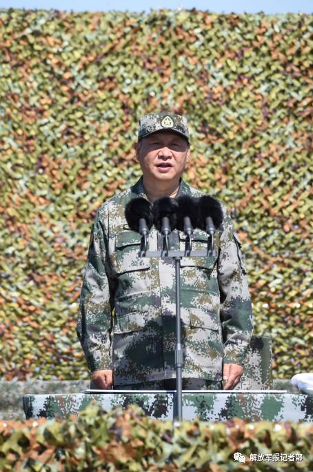 祝中国人民解放军建军90周年阅兵在朱日和联
