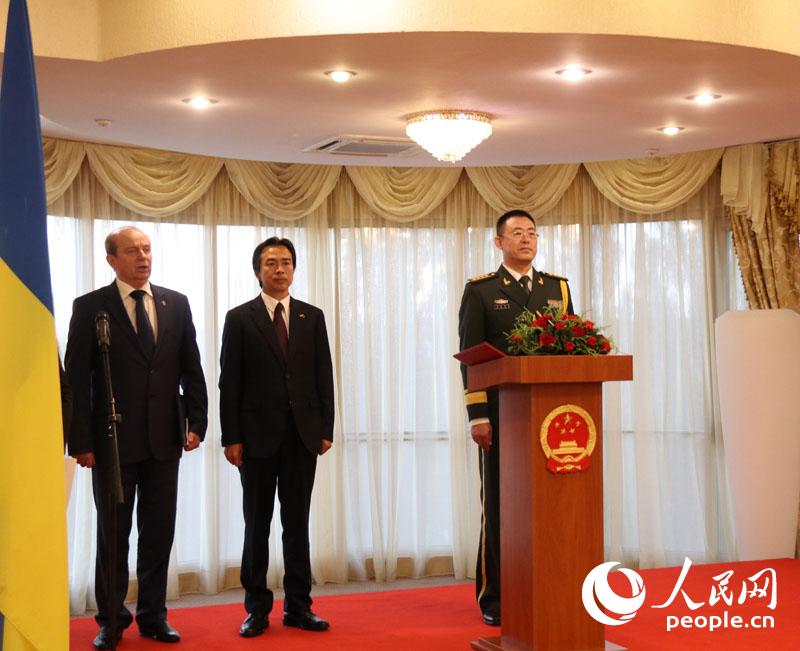 驻乌克兰使馆举行庆祝建军90周年招待会