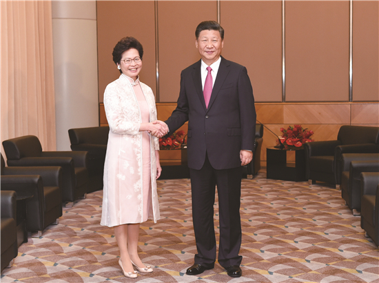 林郑月娥:香港未来的经济表现还可以更好