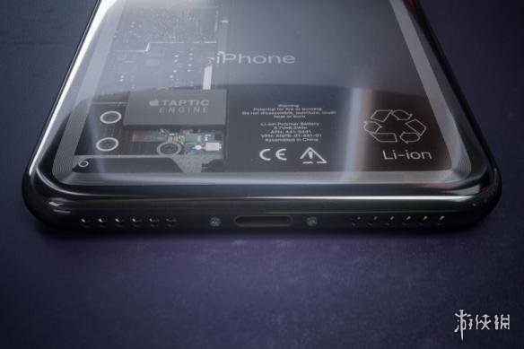 外媒曝iPhone 8透明版渲染图 全透明玻璃材质超高颜值