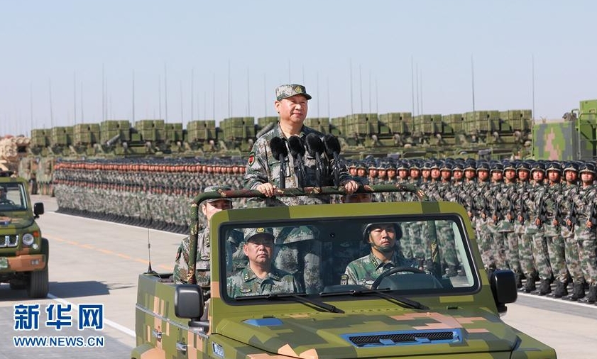 朱日和阅兵一声主席好有何玄机