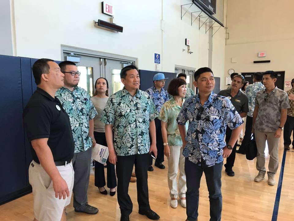  台“立委”访问团造访夏威夷。（图片来源：王定宇脸书）