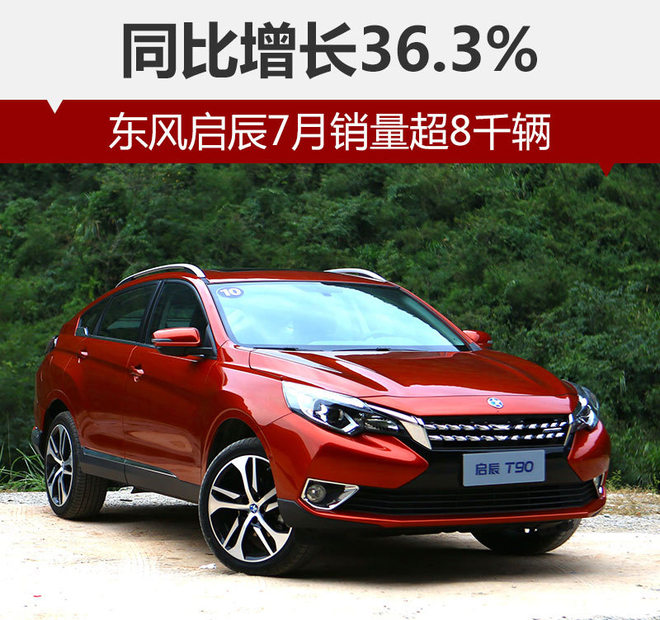 东风启辰7月销量超8千辆 同比增长36.3%