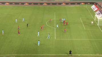 2-李昂,12-张晓斌,28-杨笑天;10-特谢拉,16-高天意(u23)(638-刘建业)