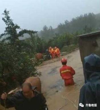 大旱三年的莱阳再遭大暴雨袭城!洪水倒灌西瓜