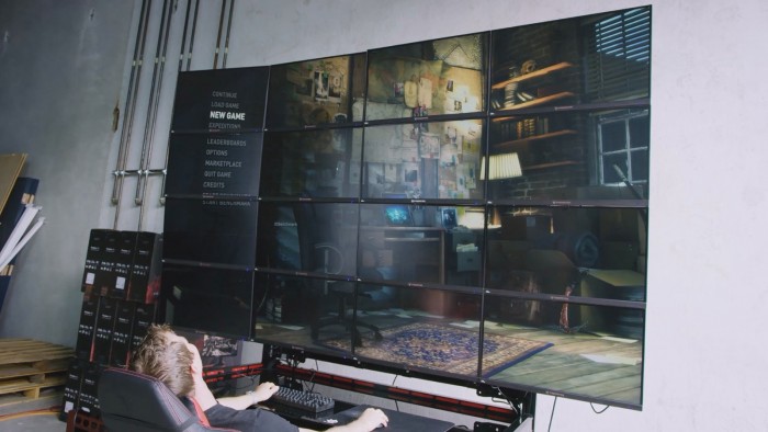 1.32亿像素 震撼的16K分辨率玩游戏是什么画风