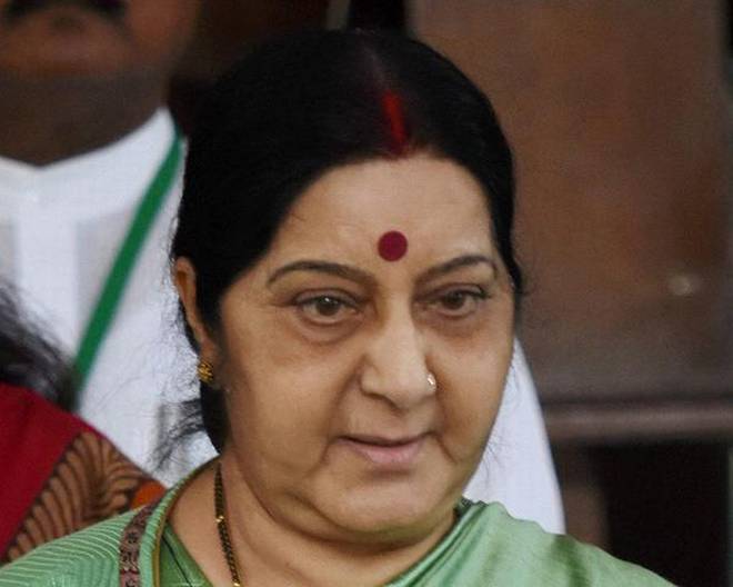 印度外交部长斯瓦拉吉（Sushma Swaraj）