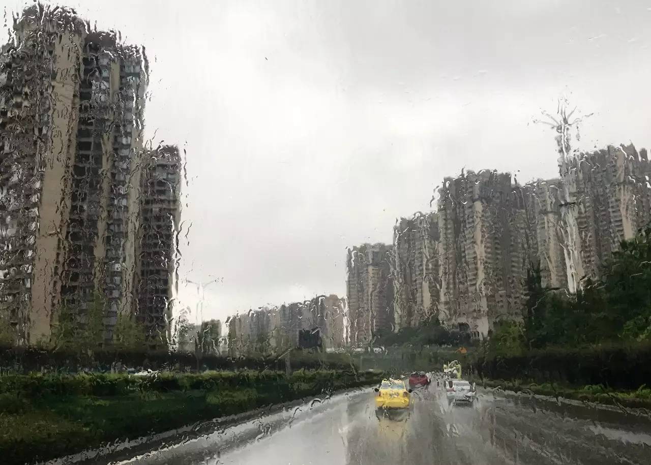 惊艳如画,一下雨,重庆就美成了撩人的江南.