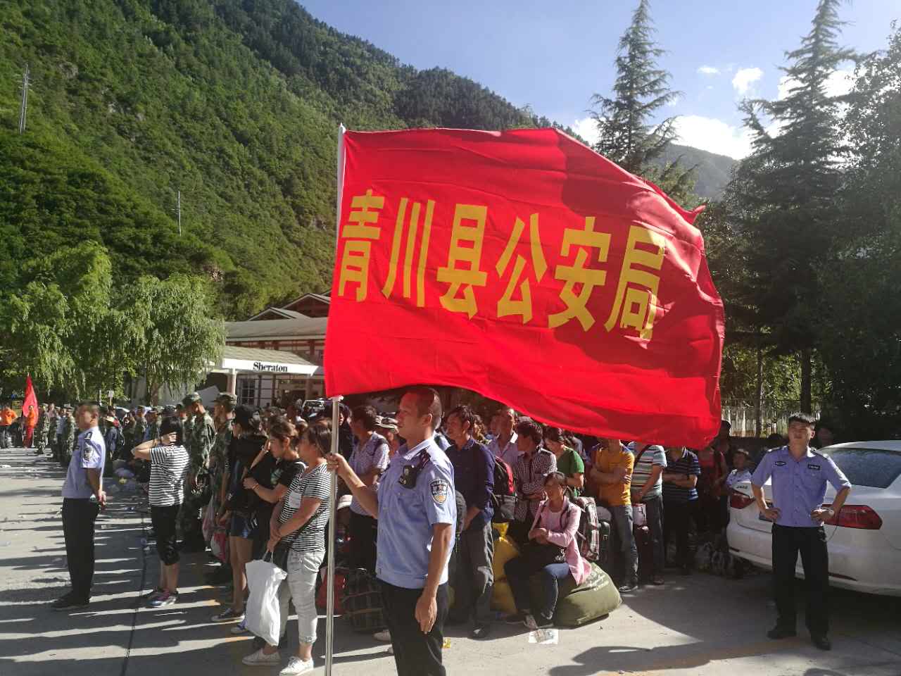广元青川县公安局迅速应对“8.8”九寨沟地震应急救援工作