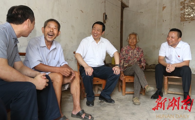 许达哲常德调研:以脱贫攻坚统筹经济社会发展