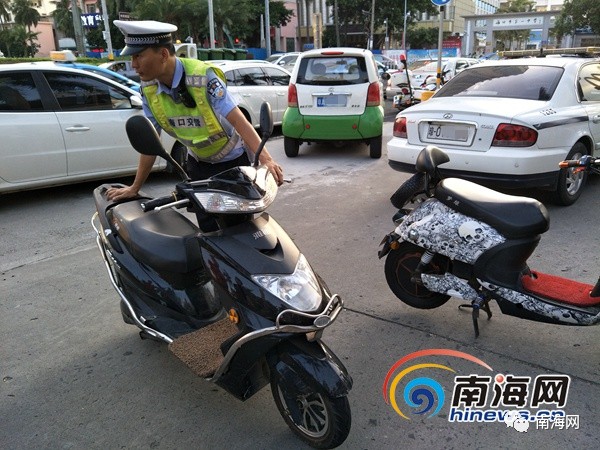 全是人人人人…海口电动车上牌点爆棚!新增5个