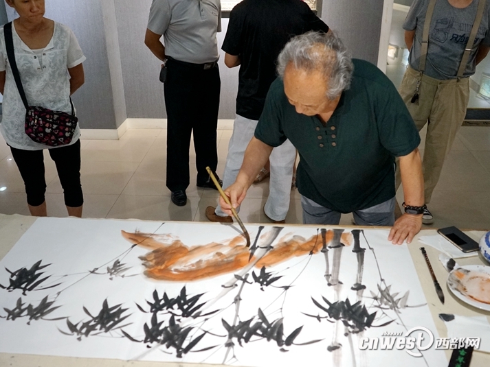中国陕西与新西兰书画文化界座谈交流笔会在西安举办