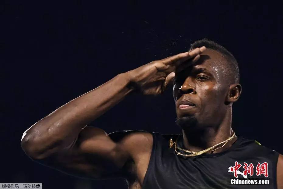 向传奇致敬!博尔特,这个世界上跑得最快的男人