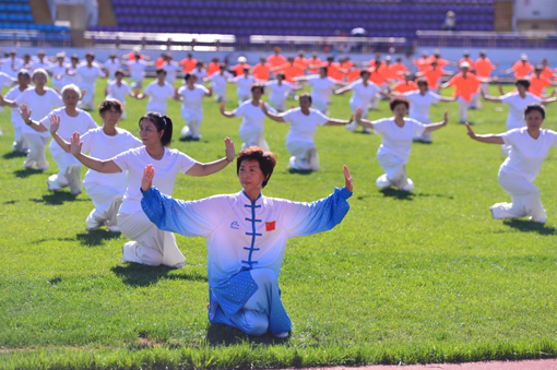 2017年全国百城千村健身气功交流展示系列活动乌鲁木齐启动仪式|居来提|新疆维吾尔自治区|新疆_新浪新闻