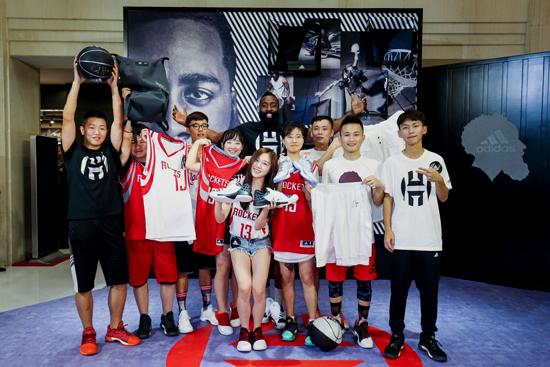 登陆杭州 2017阿迪达斯詹姆斯·哈登中国行