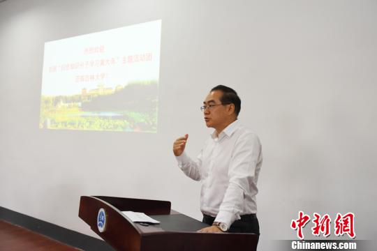 国务院侨办副主任郭军。 张瑶 摄