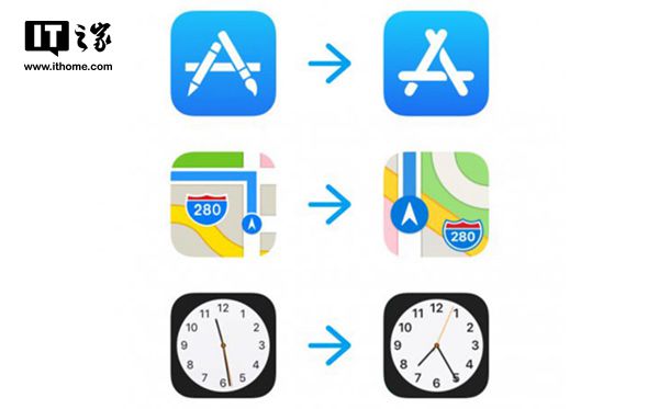 苹果iOS11 Beta 6再改多款App图标:地图亮了|