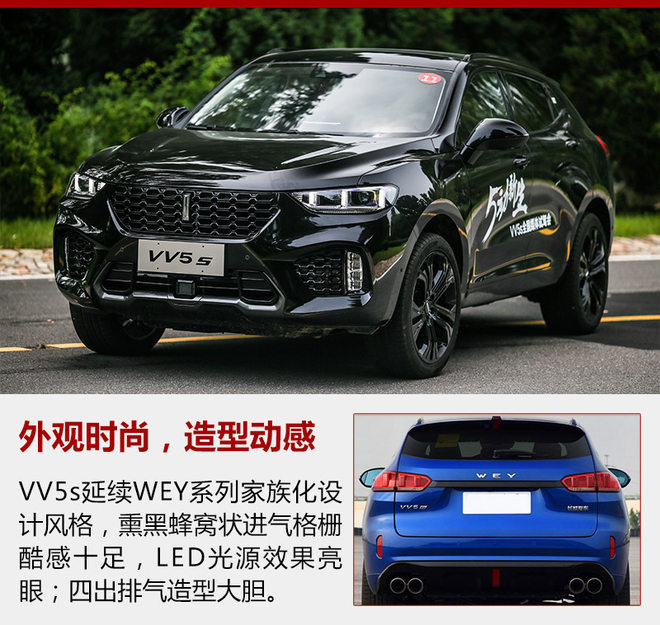 WEY VV5s预售15.5万起 本月底正式上市