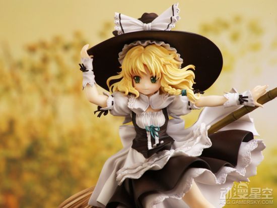 《东方Project》雾雨魔理沙手办 小圆脸萝莉萌翻天