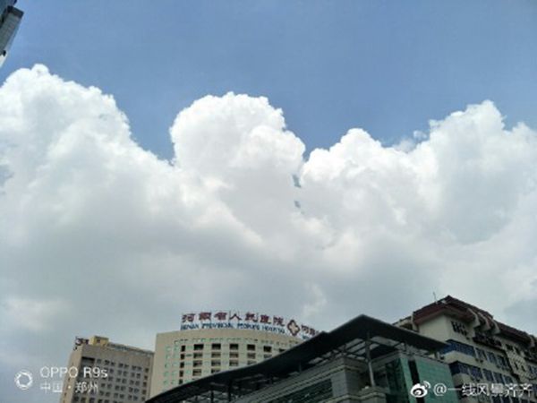 明后天河南南阳信阳等地有较强降水 20日减弱