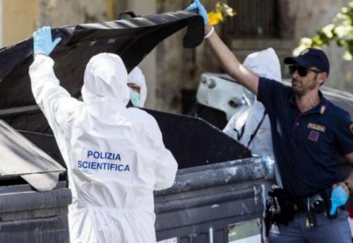 意大利警方寻找遇害女子尸体。图片来源：欧联网