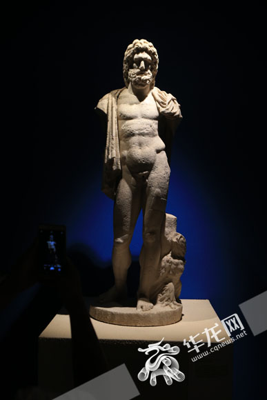 周末去看展览 古希腊神话众神降临三峡博物馆