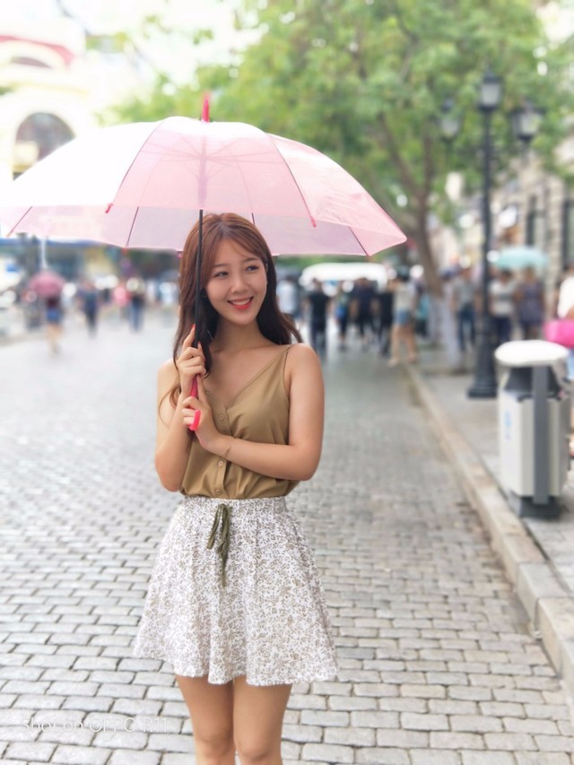 甜美小清新闪爆眼球 哈尔滨可爱女生图
