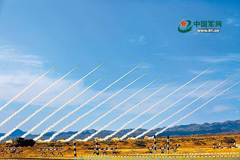 指哪打哪!论远火齐射,还是中国“国家队”的牛