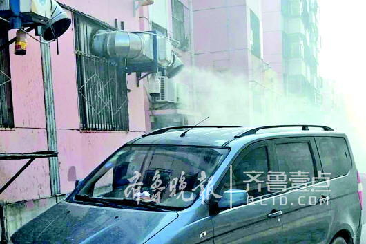 长清文昌花苑小区餐馆油烟扰民:气味难闻像烧