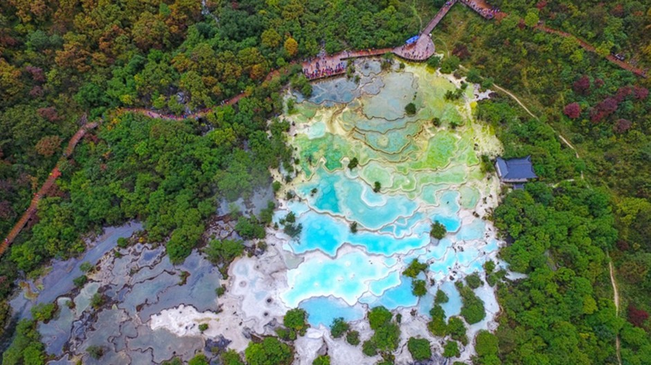 天妒美景!九寨沟地震前后对比令人泪奔|九寨沟
